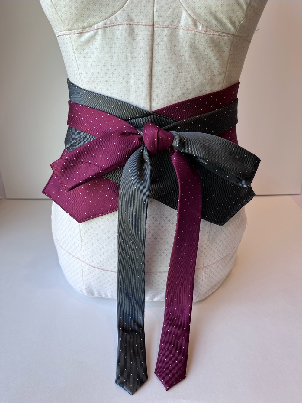 Upcycled Obi Belt Men’s Silk Tie